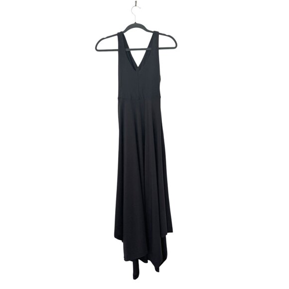 prAna Josepina Maxi Scoop Cross Back Dress Black XS - Picture 5 of 8